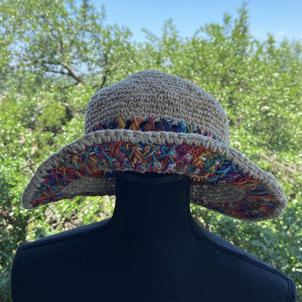 Handmade Hemp Sunhat! - Picture 5 of 5